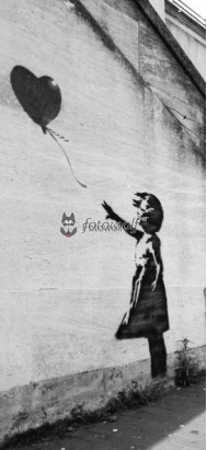Banksy - dziewczynka z balonem
